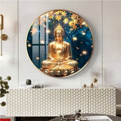 File tranh gốc File tranh tròn phật giáo 5D PG20369 (bản quyền) Filetranh.com