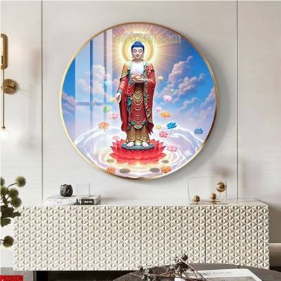 Tải xuống file tranh gốc File tranh tròn phật giáo 5D PG20375 (PSD/TIFF)