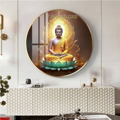 Tải file File tranh tròn phật giáo 5D PG20377 (gốc) làm file thiết kế
