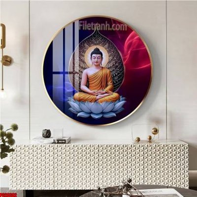 Tải file File tranh tròn phật giáo 5D PG20382 (gốc) làm file tranh quảng cáo