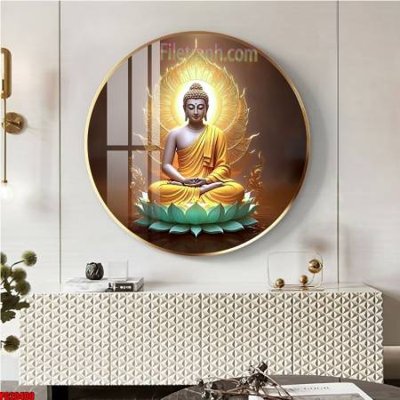 Hình ảnh file gốc File tranh tròn phật giáo 5D PG20400 (chất lượng cao)