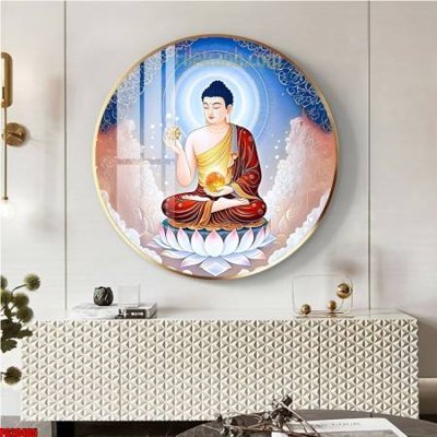 Chi tiết file gốc File tranh tròn phật giáo 5D PG20405 (cho in tráng gương)
