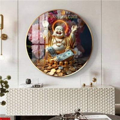 File in trần File tranh tròn phật giáo 5D PG20434 (bản gốc) 5D