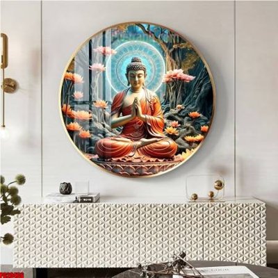 File gốc File tranh tròn phật giáo 5D PG20436 (trang trí) cho phòng khách