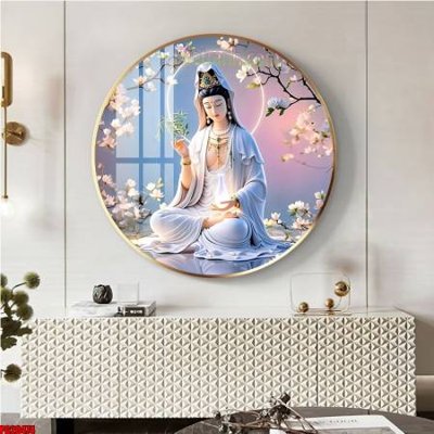 Cung cấp file tranh gốc File tranh tròn phật giáo 5D PG20474 độc quyền