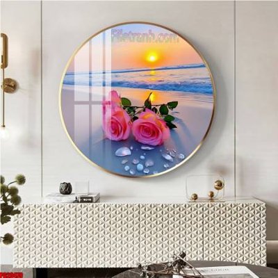 File gốc in ấn File tranh tròn phật giáo 5D PG20479 độ phân giải cao