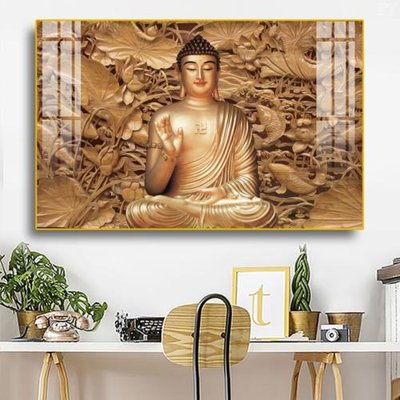 File gốc File tranh phật PG2122 (in tráng gương) hiện đại