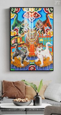 File gốc File tranh phật PG2211 (chủ đề hiện đại) trang trí