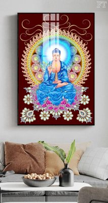 File in trần File tranh phật PG2243 (bản gốc) hoa văn