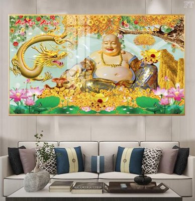 Hình ảnh file gốc in lụa File tranh phật PG2302