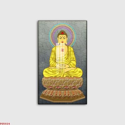 File tranh gốc PSD File tranh phật PG5024 còn nguyên layer