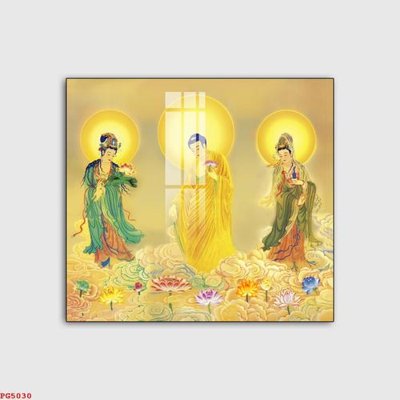 File gốc File tranh phật PG5030 (in lụa) tranh phong thủy
