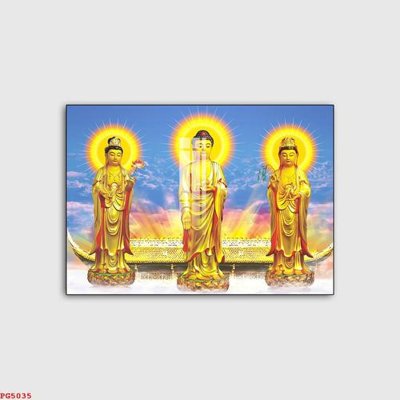 File in trần File tranh phật PG5035 (bản gốc) hoa văn
