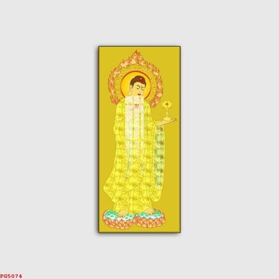 File tranh gốc PSD File tranh phật PG5074 còn nguyên layer