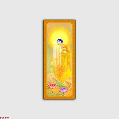 Download file gốc File tranh phật PG5104 (in mica) trang trí