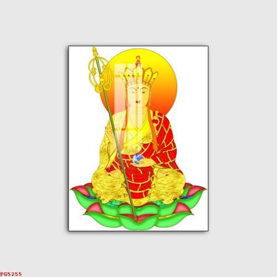 Hình ảnh file gốc in lụa File tranh phật PG5255
