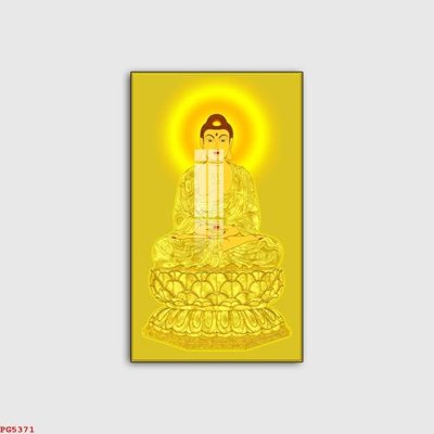 File tranh File tranh phật PG5371 (bản gốc) in canvas