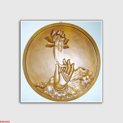 File in lụa File tranh phật PG5405 (hoa văn) File tranh phật PG5405