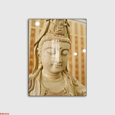 File gốc File tranh phật PG5492 (in lụa) trang trí tường