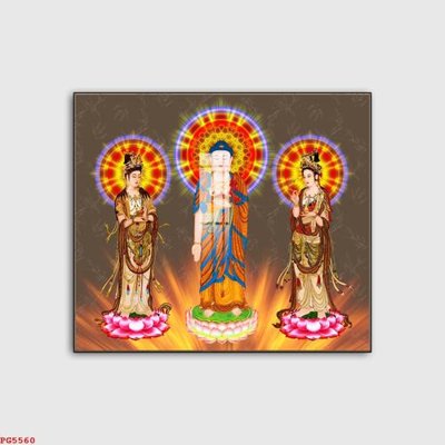 Tải file File tranh phật PG5560 (PSD) cho in tranh kính