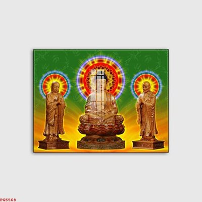 File gốc File tranh phật PG5568 (ảnh chi tiết) để in trần