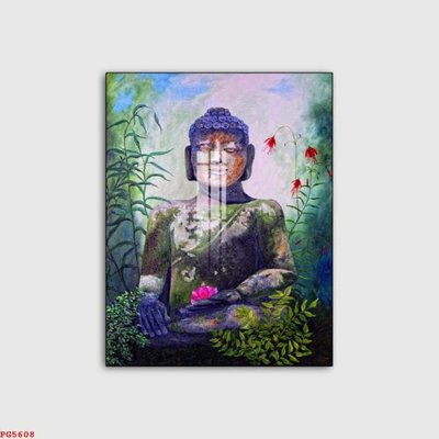 File ảnh File tranh phật PG5608 (gốc) in PP, decal