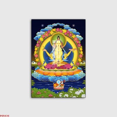 File gốc in ấn File tranh phật PG5636 chuẩn màu CMYK