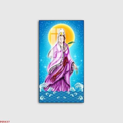 Tải file File tranh phật PG5637 (ảnh gốc) in tráng gương
