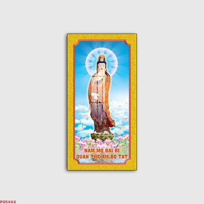 File gốc File tranh phật PG5666 cho in ấn và thiết kế