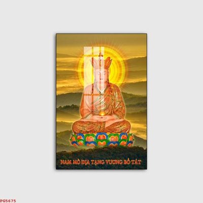 File gốc File tranh phật PG5675 (AI/EPS) cho in ấn