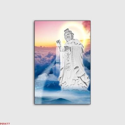 File gốc File tranh phật PG5677 (in mica) trang trí