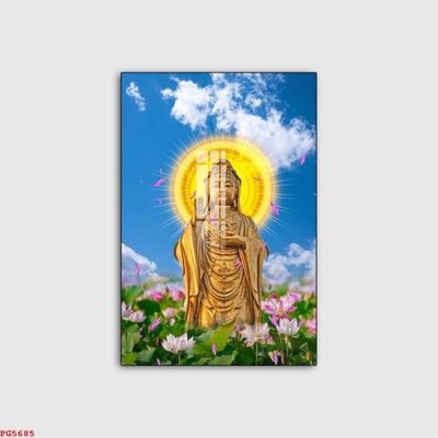 File tranh PSD File tranh phật PG5685 chất lượng cao