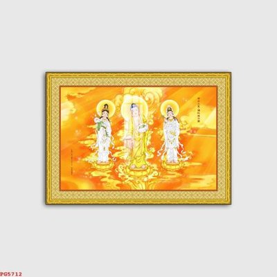 File gốc in mica File tranh phật PG5712 chất lượng