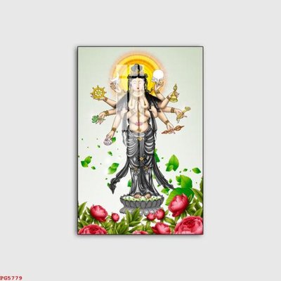 Ảnh gốc File tranh phật PG5779 (độ nét cao) in mica