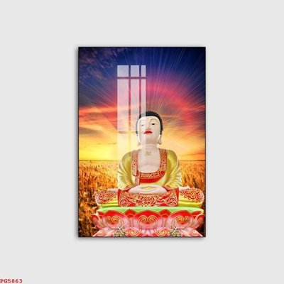 File PSD File tranh phật PG5863 (bản gốc) dễ dàng edit