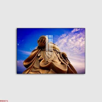 Ảnh gốc File tranh phật PG5871 (nét căng) in mica