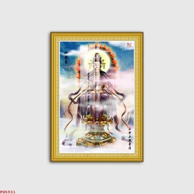 File PSD File tranh phật PG5931 (bản gốc) dễ dàng edit