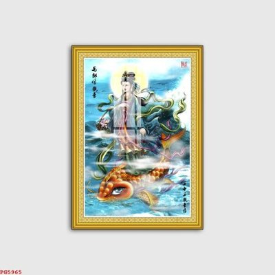 Chi tiết file gốc File tranh phật PG5965 (cho in tráng gương)