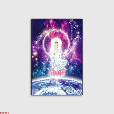 File gốc File tranh phật PG5966 (in tráng gương) hiện đại