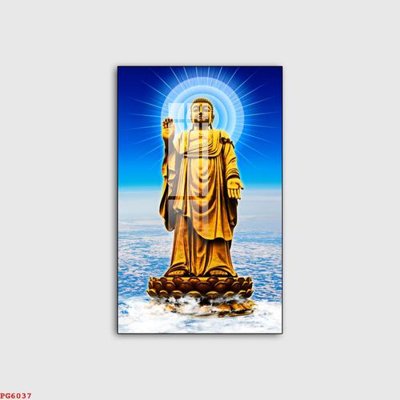 File in trần File tranh phật PG6037 (bản gốc) phong cảnh