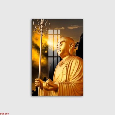 File tranh in trần 3D File tranh phật PG6107 (ảnh gốc)