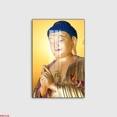 Download file gốc File tranh phật PG6108 (in lụa) hoa lá