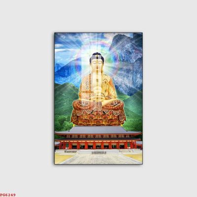 File gốc File tranh phật PG6249 (chủ đề hiện đại) trang trí