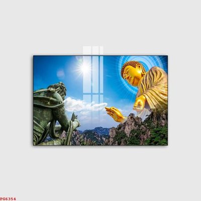 File tranh in mica File tranh phật PG6354 (độ phân giải cao)