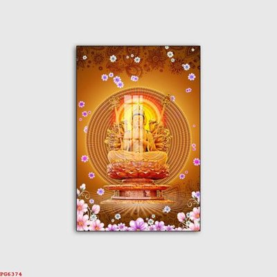 File tranh File tranh phật PG6374 (ảnh gốc) in trần 3D