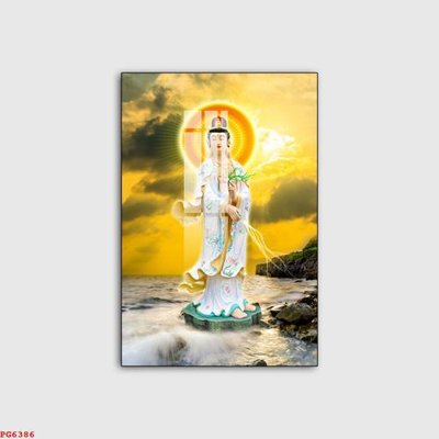 File in trần File tranh phật PG6386 (bản gốc) đại dương