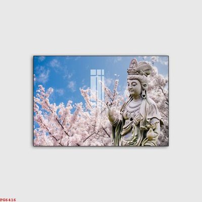 Tải file File tranh phật PG6416 (gốc) in tranh tráng gương