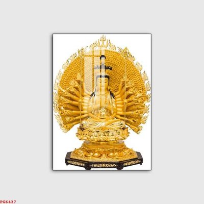 Chi tiết file tranh tráng gương File tranh phật PG6437 (ảnh gốc)