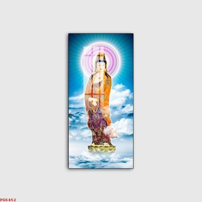 File PSD File tranh phật PG6452 (nguyên bản) cho thiết kế