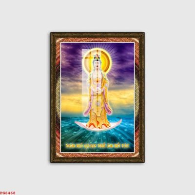 File gốc File tranh phật PG6468 (in lụa) chi tiết cao